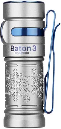 OLIGHT Svietidlo Baton 3 Premium 1200 lm limitovaná edícia - winter (OL717)
