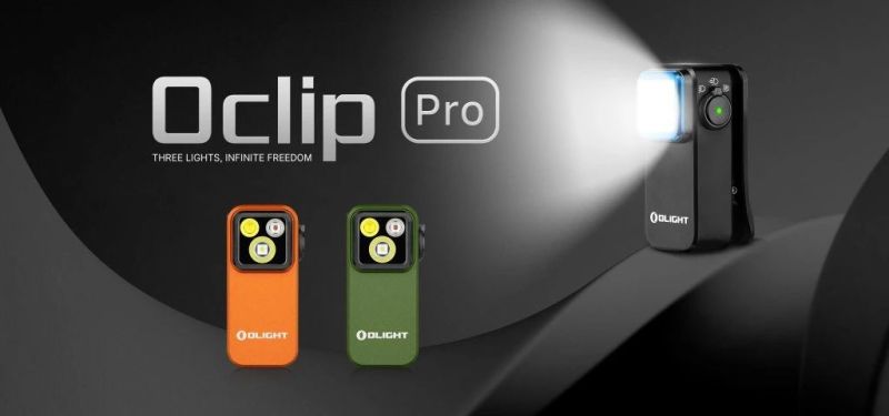 OLIGHT Svietidlo Oclip Pro 500lm - black (OL805)