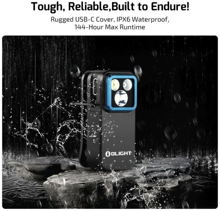 OLIGHT Svietidlo Oclip Pro 500lm - black (OL805)