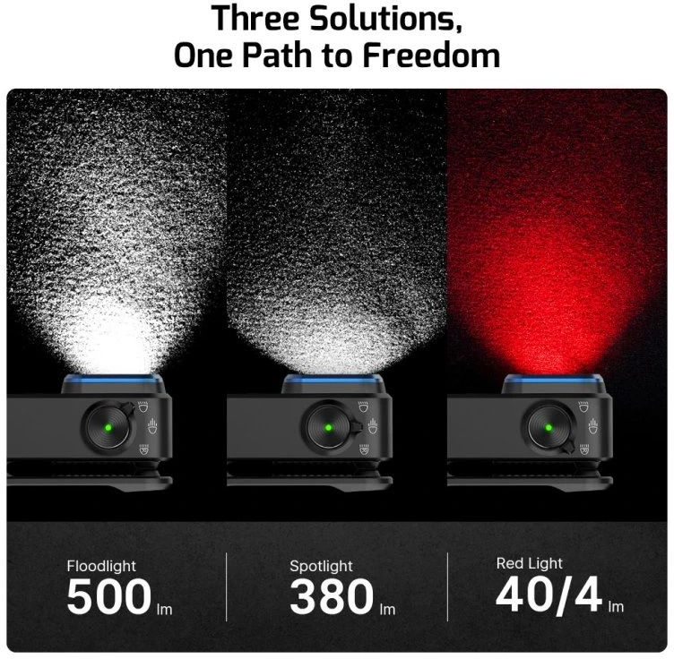OLIGHT Svietidlo Oclip Pro 500lm - black (OL805)