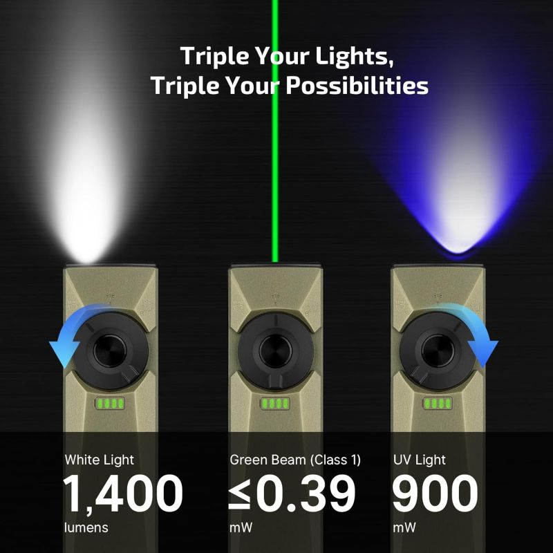 OLIGHT Svietidlo Arkfeld Ultra 1400 lm - olive green (OL811)