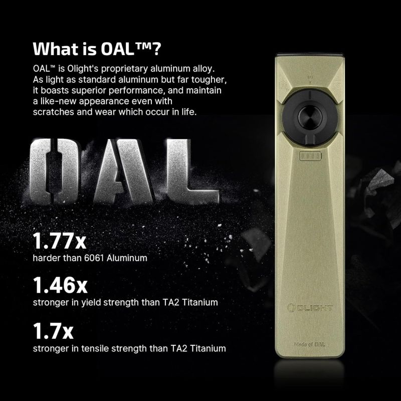 OLIGHT Svietidlo Arkfeld Ultra 1400 lm - olive green (OL811)
