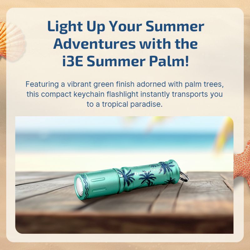 OLIGHT Svietidlo i3E EOS 90lm - summer palm