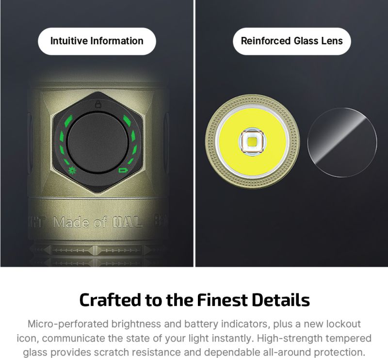 OLIGHT Svietidlo Baton Ultra - olive green