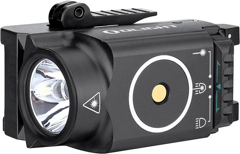 OLIGHT Svietidlo na zbraň Baldr Mini 600 lm čierne - zelený laser (OL589)