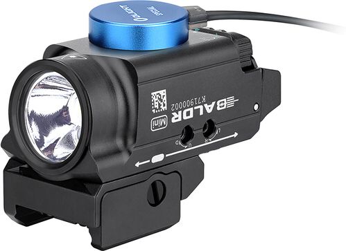 OLIGHT Svietidlo na zbraň Baldr Mini 600 lm čierne - zelený laser (OL589)