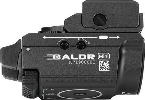 OLIGHT Svietidlo na zbraň Baldr Mini 600 lm čierne - zelený laser (OL589)