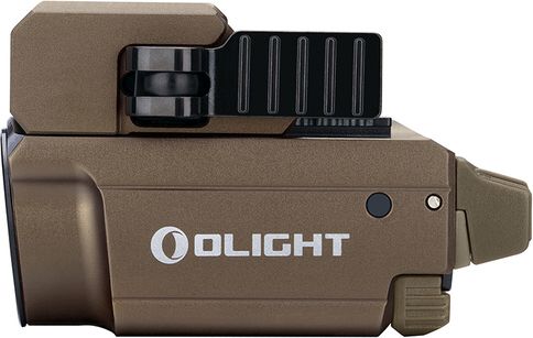 OLIGHT Svietidlo na zbraň Baldr Mini 600 lm desert - zelený laser (OL590)