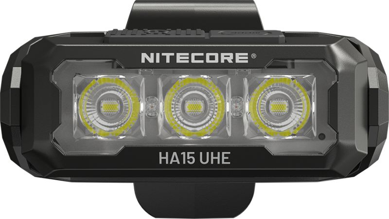 NITECORE Čelovka HA15 UHE s akumulátorom NL1411R - yellow / black (NC-HA15R)