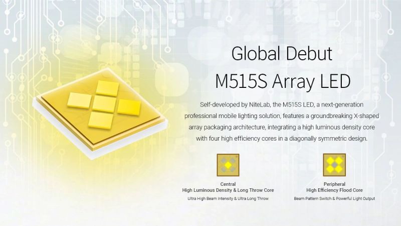 NITECORE Svietidlo EX7 - black (NC-EX7)