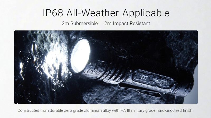 NITECORE Svietidlo EX7 - black (NC-EX7)