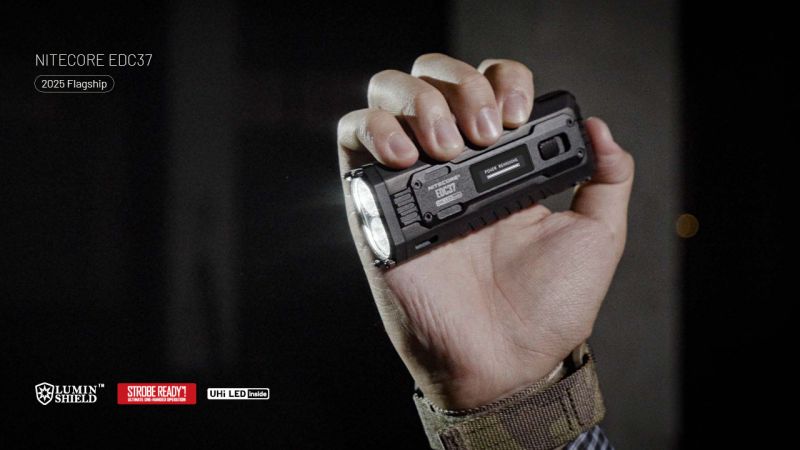 NITECORE Svietidlo EDC37 Ultimate Tactical - black (NC-EDC37)