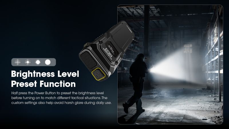 NITECORE Svietidlo EDC23 UltraSlim - black (NC-EDC23)
