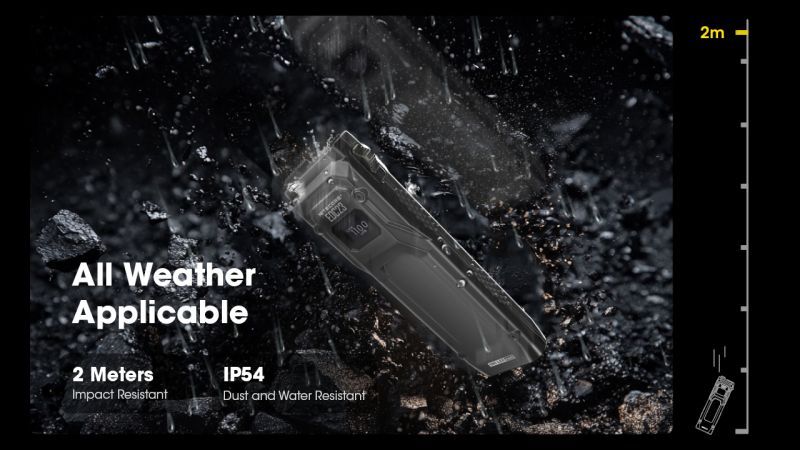 NITECORE Svietidlo EDC23 UltraSlim - black (NC-EDC23)