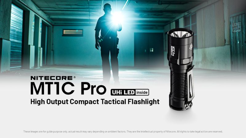 NITECORE Svietidlo MT1C PRO - black (NC-MT1C_PRO)