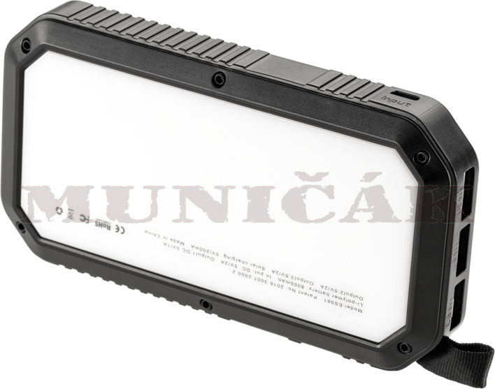 BASICNATURE Solárna nabíjačka Solar Powerbank 8