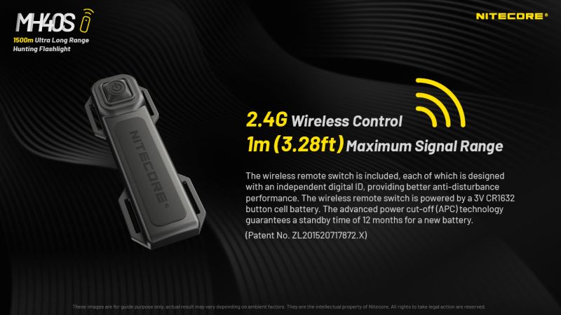 NITECORE Svietidlo MH40S - čierne (NC-MH40S)