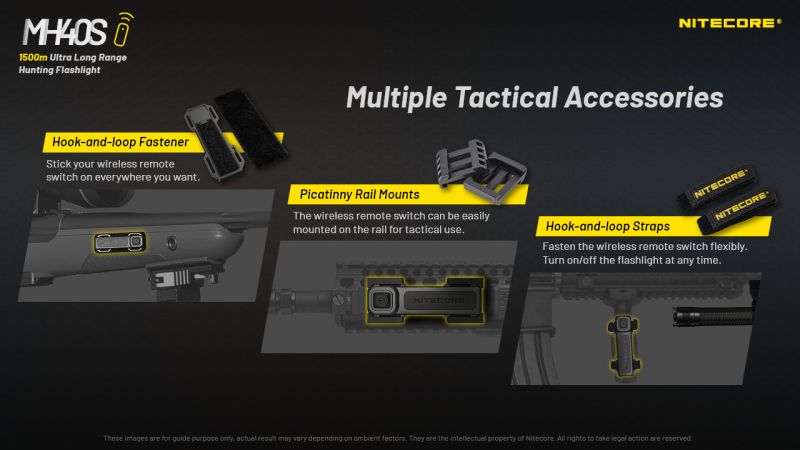 NITECORE Svietidlo MH40S - čierne (NC-MH40S)