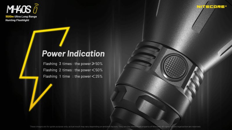 NITECORE Svietidlo MH40S - čierne (NC-MH40S)