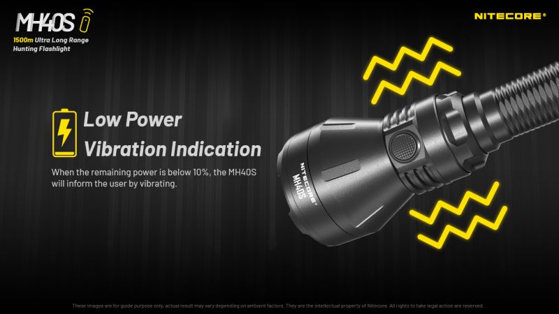 NITECORE Svietidlo MH40S - čierne (NC-MH40S)