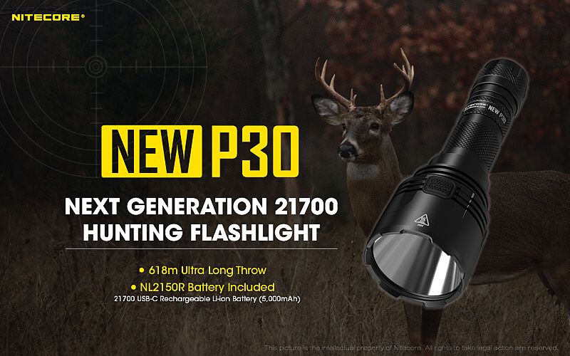 NITECORE Svietidlo P30 NEW (NC-P30NEW)