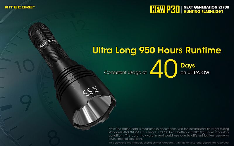 NITECORE Svietidlo P30 NEW (NC-P30NEW)