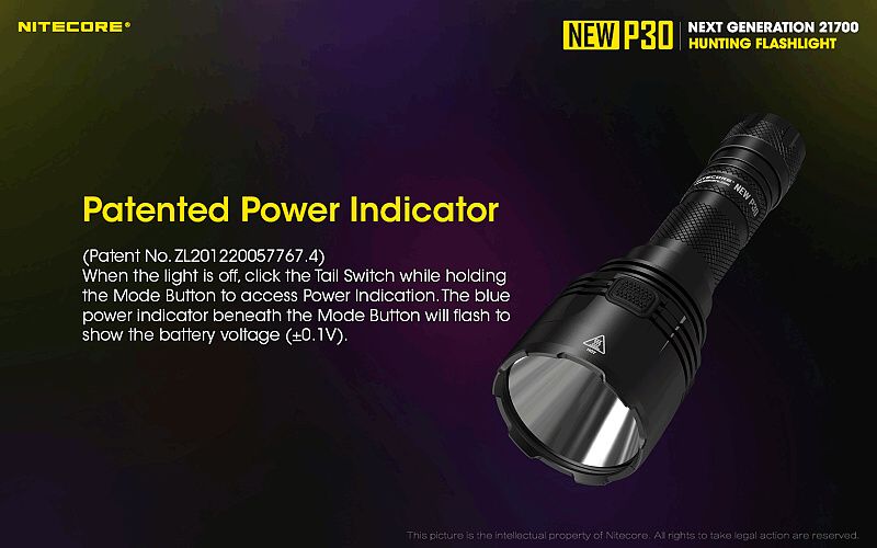 NITECORE Svietidlo P30 NEW (NC-P30NEW)