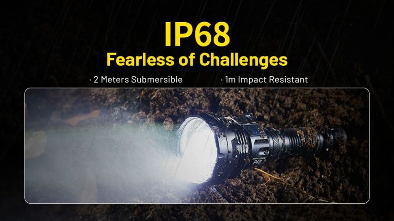 NITECORE Svietidlo P40 - black (NC-P40)