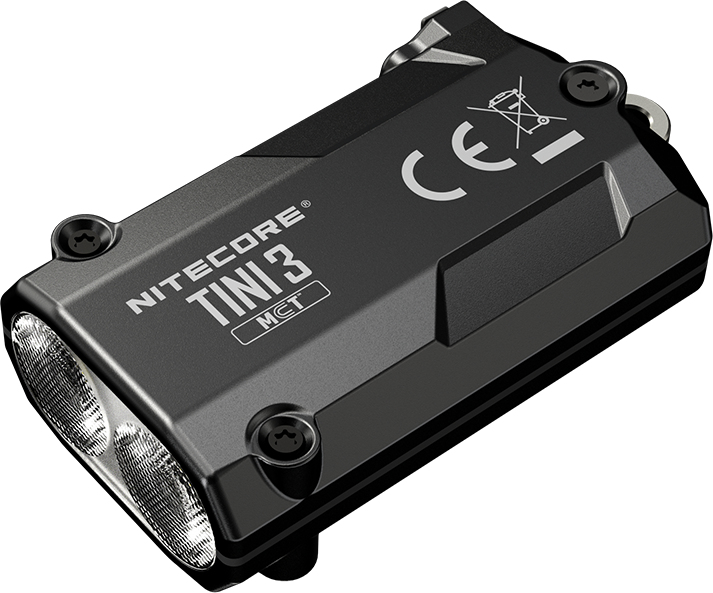 NITECORE Svietidlo TINI 3 - black (NC-TINI-3-bk)