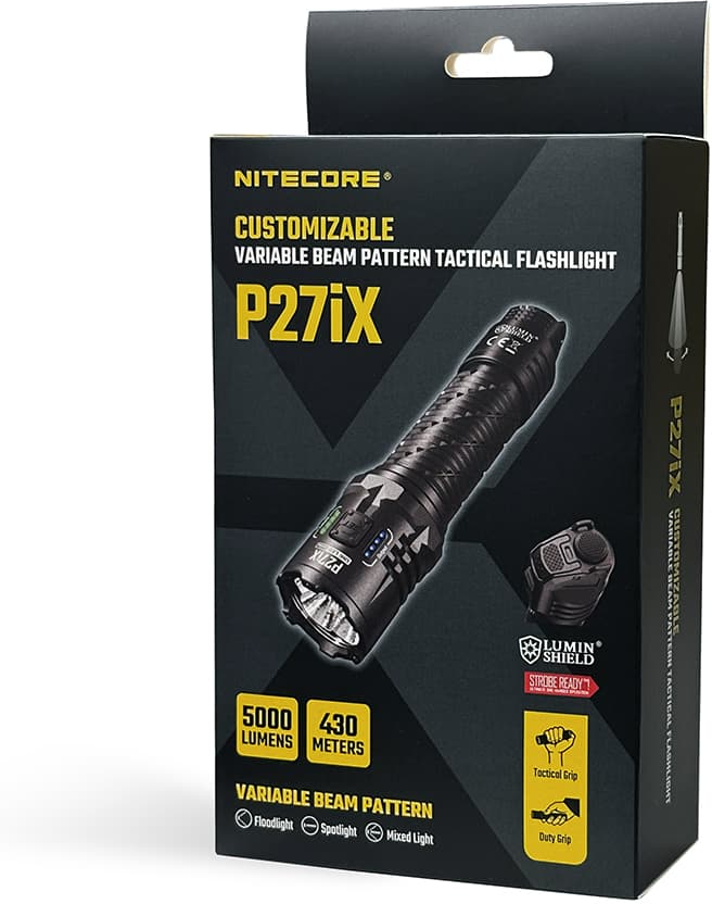 NITECORE Svietidlo P27iX - black (NC-P27iX)