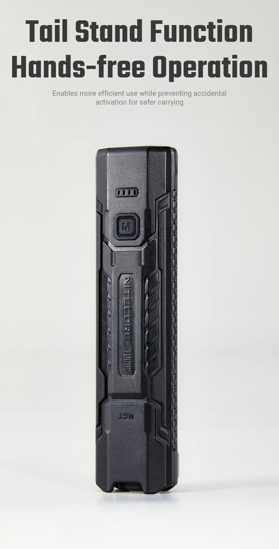 NITECORE Svietidlo EDC07 - black (NC-EDC07)