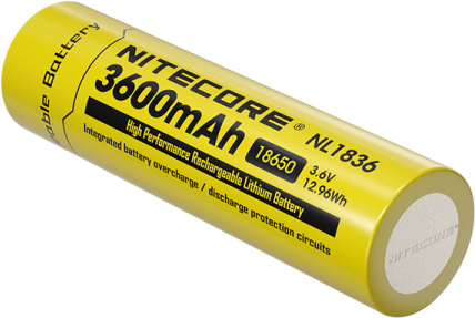 NITECORE Li-Ion akumulátor 18650 nabíjateľná 3600 mAh (NCxb-NL1836)