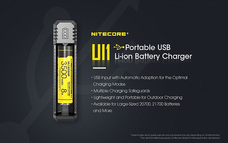 NITECORE Nabíjačka UI1 - USB (NCx-UI1)