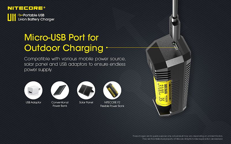 NITECORE Nabíjačka UI1 - USB (NCx-UI1)