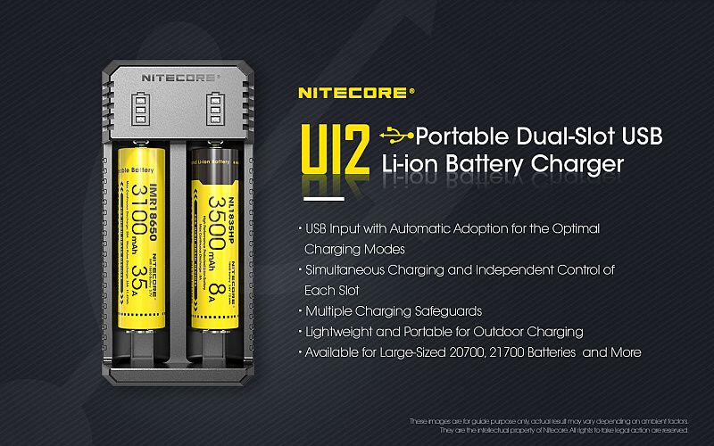 NITECORE Nabíjačka UI2 - USB (NCx-UI2)
