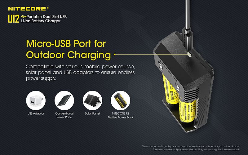 NITECORE Nabíjačka UI2 - USB (NCx-UI2)