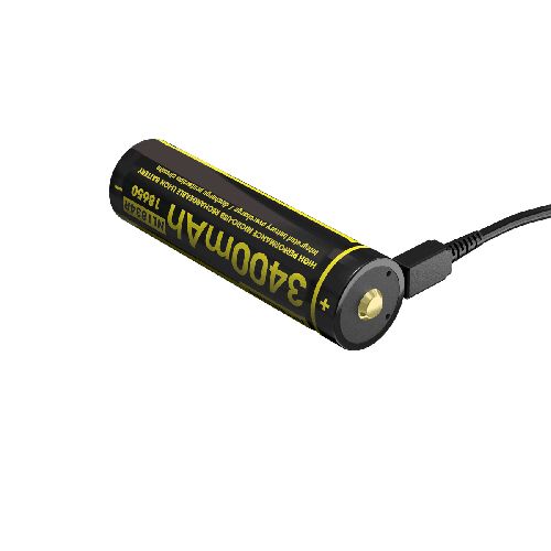 NITECORE Li-Ion akumulátor 3400 mAh - micro USB nabíjateľný (NCx-NL1834R)