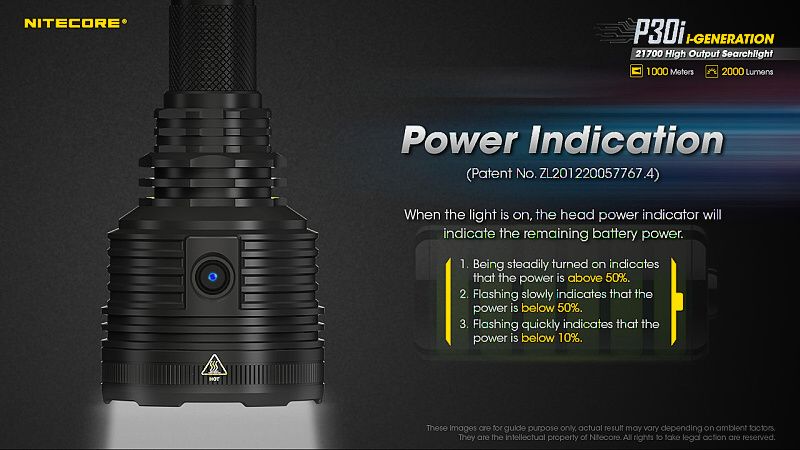 NITECORE Svietidlo P30i - čierne (NC-P30i)