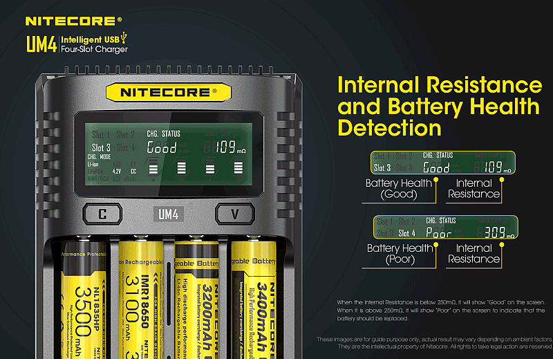 NITECORE Nabíjačka UM4 (NCx-UM4)