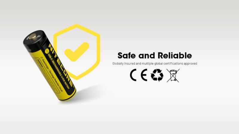 NITECORE Nabíjací kábel / port NH2400 a 4ks Li-ion AA 1,5V 2400mAh USB-C (NCxb-NH2400)