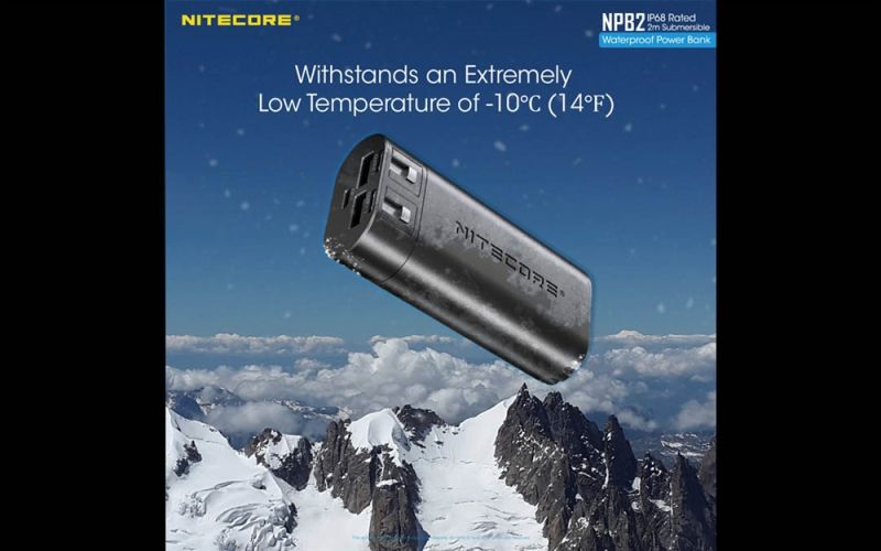 NITECORE Nabíjačka PowerBank NPB2 Waterproof (NCxb-NPB2)