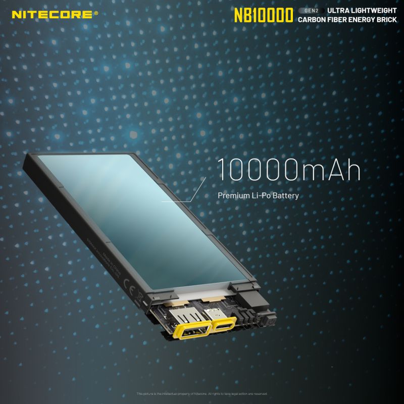 NITECORE Nabíjačka PowerBank NB10000 gen.2 (NCxb-NB10000v2)