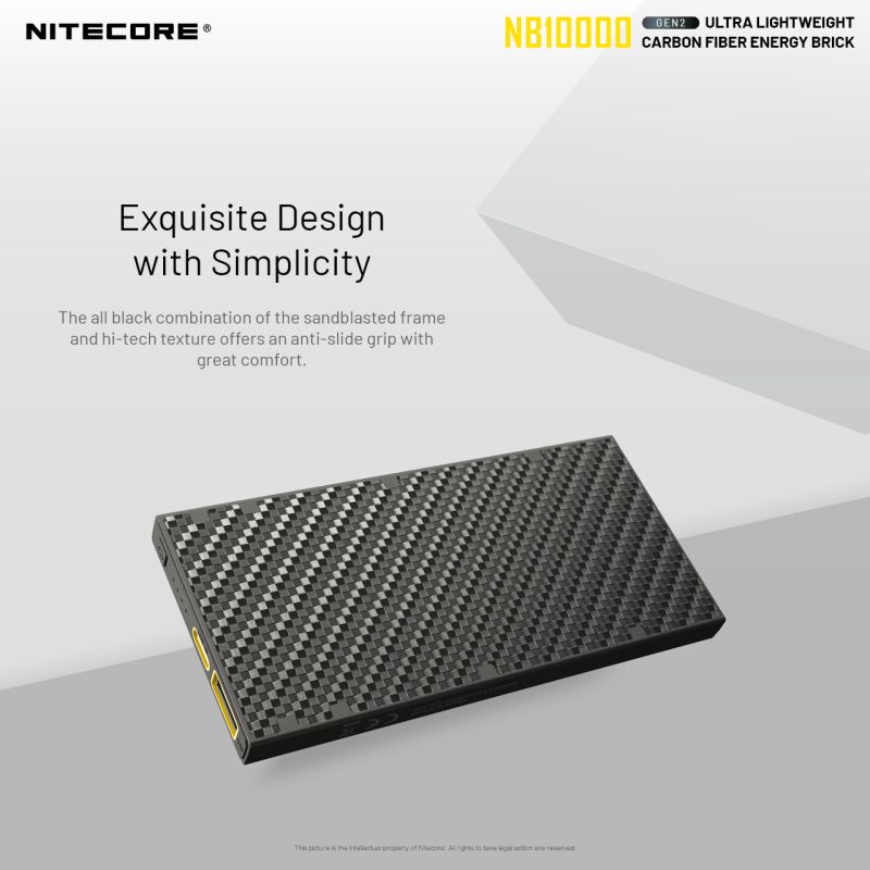 NITECORE Nabíjačka PowerBank NB10000 gen.2 (NCxb-NB10000v2)