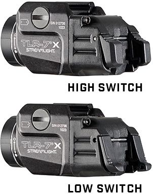 STREAMLIGHT Svietidlo na zbraň TLR-7X USB 500lm - black