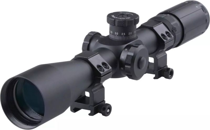 THETA OPTICS Puškohľad 4-14x44 MIL - čierny