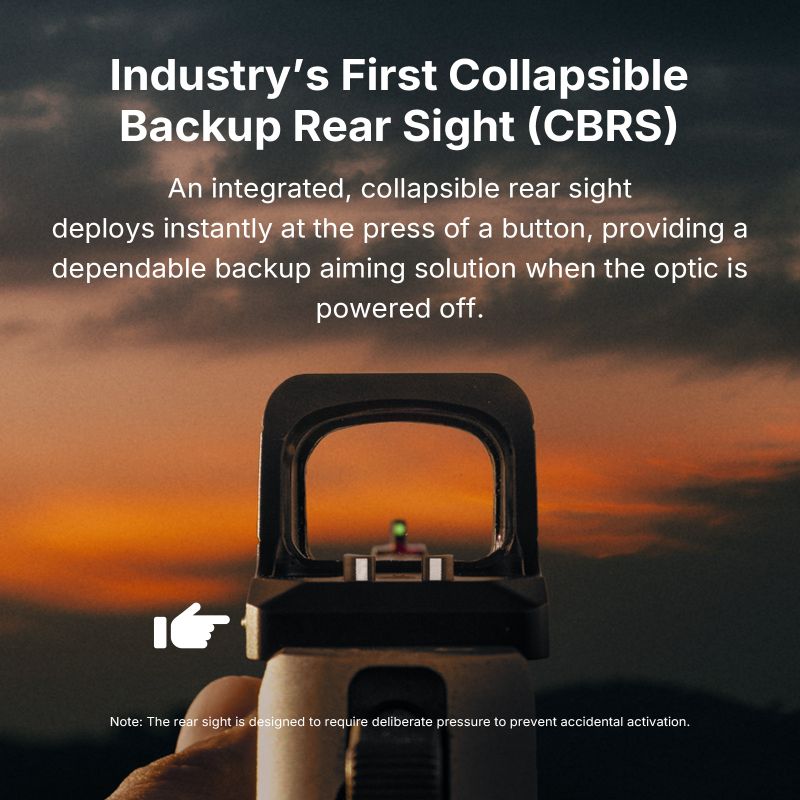 OSIGHT Kolimátor XR Red Dot Sight 2/6MOA Dot & 32MOA Circle