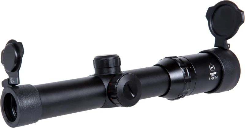 THETA OPTICS Puškohľad  1-4x24 FFP - black