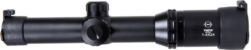 THETA OPTICS Puškohľad  1-4x24 FFP - black