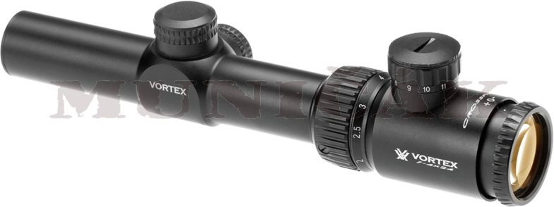 VORTEX OPTICS Puškohľad Crossfire II 1-4x24 V-Brite MOA