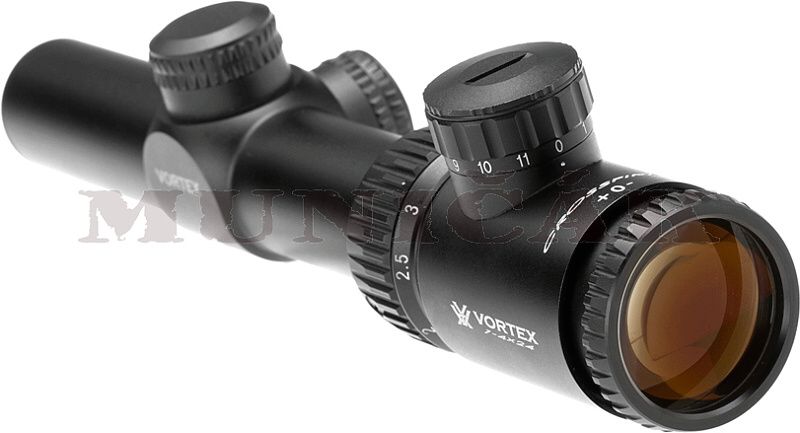 VORTEX OPTICS Puškohľad Crossfire II 1-4x24 V-Brite MOA